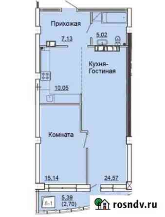 2-комнатная квартира, 65.1 м², 10/22 эт. на продажу в Кирове Киров