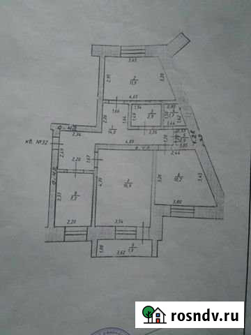 3-комнатная квартира, 66 м², 2/5 эт. в аренду на длительный срок в Цивильске Цивильск - изображение 1