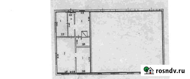 3-комнатная квартира, 59.3 м², 1/1 эт. на продажу в Болотном Болотное - изображение 1