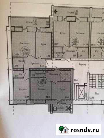 1-комнатная квартира, 38 м², 1/9 эт. на продажу в Медведево Медведево - изображение 1