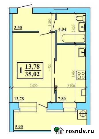 1-комнатная квартира, 35 м², 7/9 эт. на продажу в Рязани Рязань - изображение 1