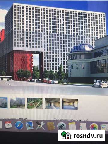 3-комнатная квартира, 90 м², 1/15 эт. в аренду на длительный срок в Одинцово Одинцово - изображение 1