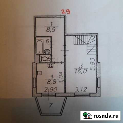 4-комнатная квартира, 90.6 м², 5/6 эт. на продажу в Астрахани Астрахань - изображение 1
