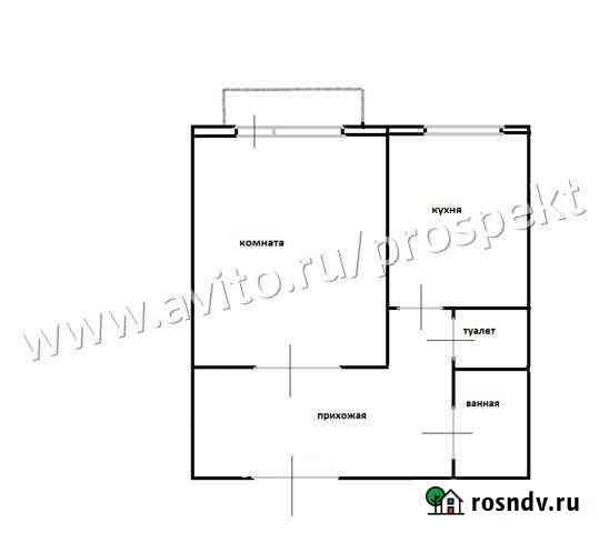 1-комнатная квартира, 31 м², 8/10 эт. на продажу в Симферополе Симферополь