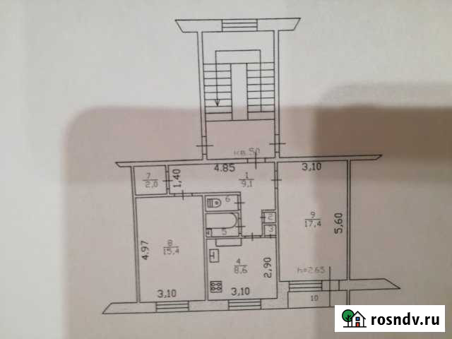2-комнатная квартира, 56 м², 3/3 эт. на продажу в Сосново Сосново - изображение 1