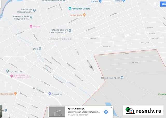 Участок ИЖС 6 сот. на продажу в Ессентукской Ессентукская - изображение 1