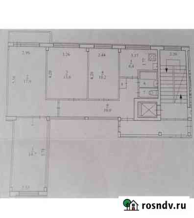 4-комнатная квартира, 77 м², 2/9 эт. на продажу в Архангельске Архангельск