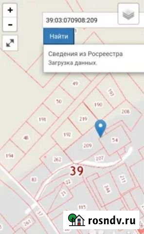 Участок ИЖС 19 сот. на продажу в Гурьевске Калининградской области Гурьевск - изображение 1