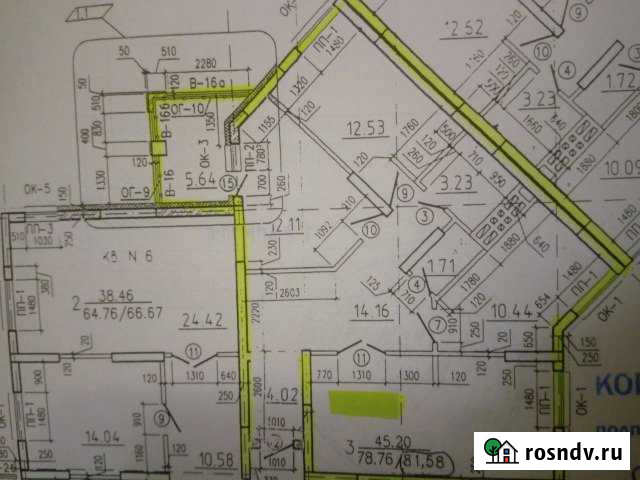 3-комнатная квартира, 81.6 м², 3/13 эт. на продажу в Уфе Уфа - изображение 1