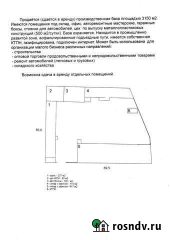 Участок промназначения 32 сот. в аренду в Ростове-на-Дону Ростов-на-Дону - изображение 1