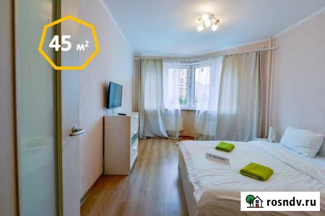 1-комнатная квартира, 45 м², 2/25 эт. в аренду посуточно в Химках Химки - изображение 1