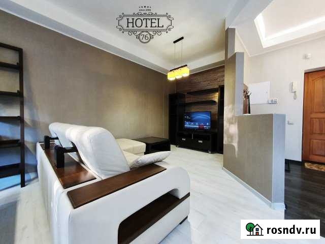 2-комнатная квартира, 60 м², 3/5 эт. в аренду посуточно в Ярославле Ярославль - изображение 1