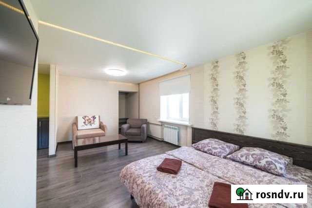 1-комнатная квартира, 35 м², 4/5 эт. в аренду посуточно во Владивостоке Владивосток - изображение 1