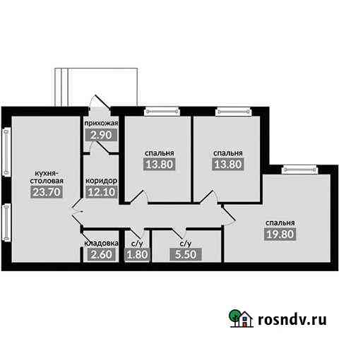 Коттедж 94.4 м² на участке 3 сот. на продажу в Михайловске Ставропольского края Михайловск