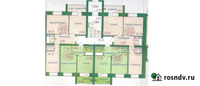 2-комнатная квартира, 62 м², 5/5 эт. на продажу в Йошкар-Оле Йошкар-Ола - изображение 1