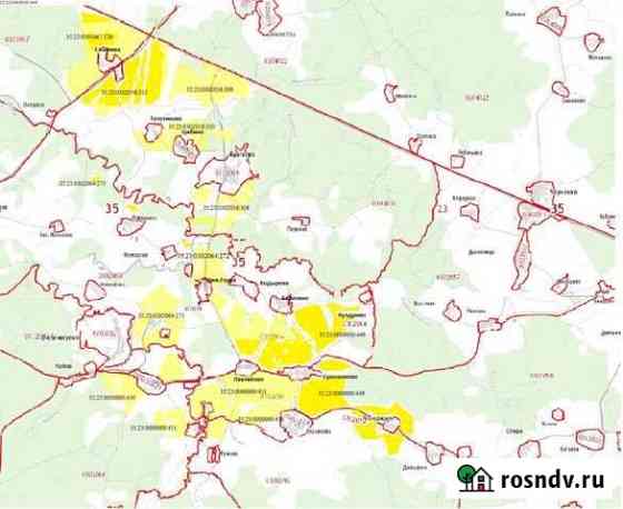 Участок СНТ, ДНП 151100 сот. на продажу в Шексне Шексна