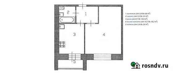 1-комнатная квартира, 40.2 м², 5/10 эт. на продажу в Йошкар-Оле Йошкар-Ола