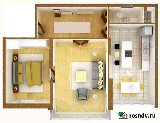 2-комнатная квартира, 48 м², 1/2 эт. на продажу в Арамиле Арамиль