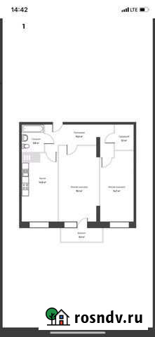 2-комнатная квартира, 66.8 м², 7/24 эт. на продажу в Самаре Самара - изображение 1