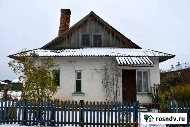 Дом 56 м² на участке 6 сот. на продажу в Порхове Порхов - изображение 1