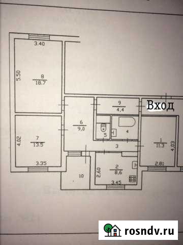 3-комнатная квартира, 74.3 м², 6/9 эт. на продажу во Всеволожске Всеволожск - изображение 1