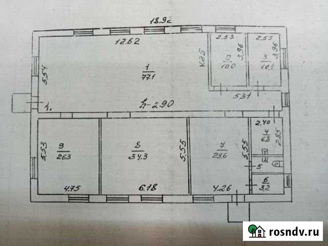 Помещение у дороги 194 кв. м Астрахань - изображение 1