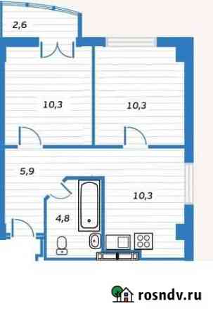 2-комнатная квартира, 44 м², 15/20 эт. на продажу в Волгограде Волгоград