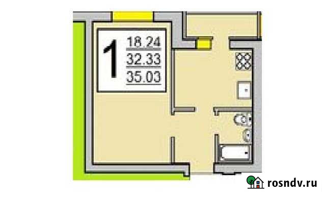 1-комнатная квартира, 35 м², 8/10 эт. на продажу в Саратове Саратов - изображение 1