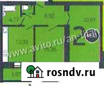 2-комнатная квартира, 65.5 м², 7/17 эт. на продажу в Оренбурге Оренбург - изображение 1