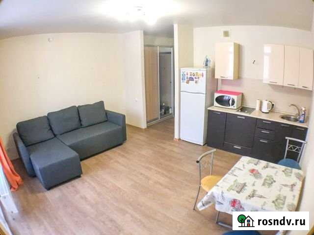 Квартира-студия, 30 м², 1/4 эт. в аренду на длительный срок в Тюмени Тюмень - изображение 1