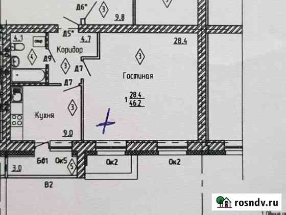 1-комнатная квартира, 46 м², 2/5 эт. на продажу в Тарко-Сале Тарко-Сале