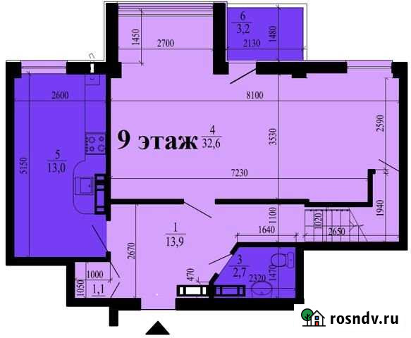 3-комнатная квартира, 123.3 м², 9/10 эт. на продажу в Севастополе Севастополь - изображение 1