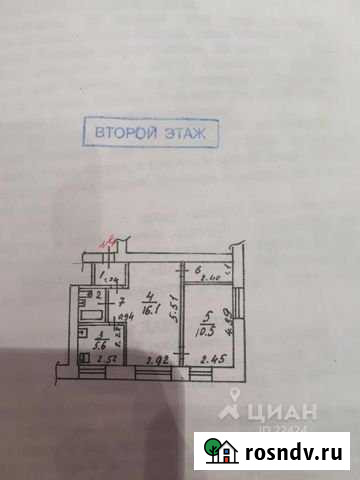 2-комнатная квартира, 44 м², 2/5 эт. на продажу в Вологде Вологда - изображение 1