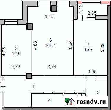 2-комнатная квартира, 77 м², 10/16 эт. на продажу в Волгограде Волгоград