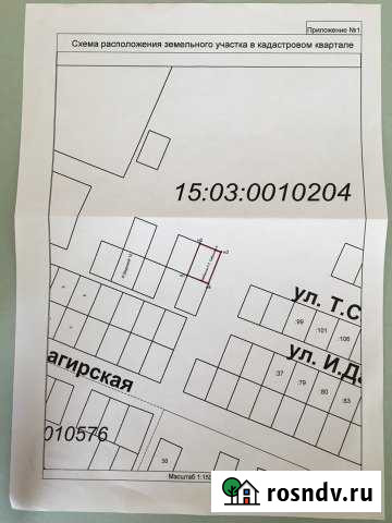 Участок ИЖС 6 сот. на продажу в Беслане Беслан - изображение 1