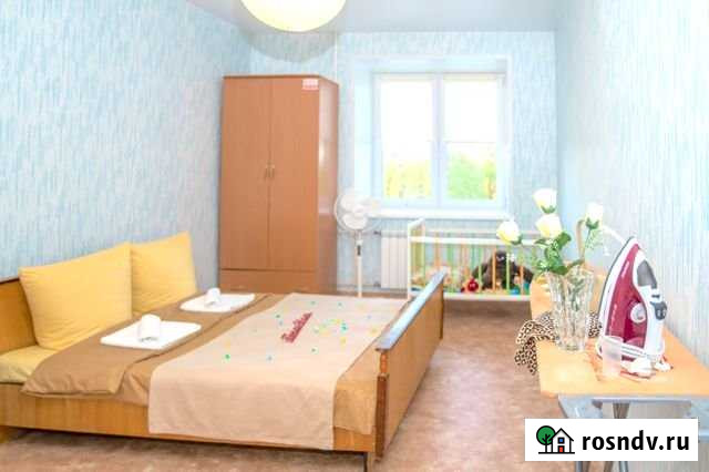 2-комнатная квартира, 56 м², 5/18 эт. в аренду посуточно в Красноярске Красноярск - изображение 1