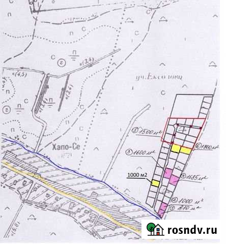 Участок ИЖС 193 сот. на продажу в Хапо-Ое Хапо-Ое - изображение 1