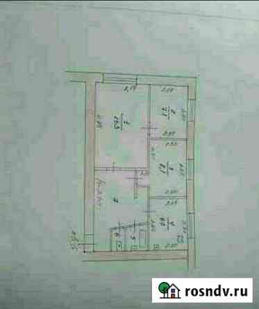 3-комнатная квартира, 50 м², 2/2 эт. на продажу в Каменке Пензенской области Каменка