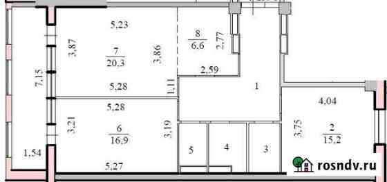 3-комнатная квартира, 86 м², 7/19 эт. на продажу в Волгограде Волгоград