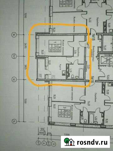 1-комнатная квартира, 46 м², 6/16 эт. на продажу в Орле Орёл - изображение 1