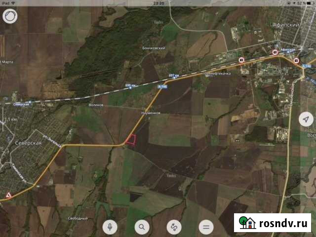 Участок СНТ, ДНП 960 сот. на продажу в Северской Северская - изображение 1