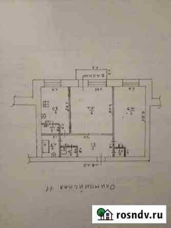 2-комнатная квартира, 52 м², 2/4 эт. на продажу в Мичуринске Мичуринск