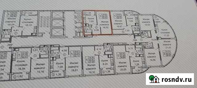 1-комнатная квартира, 35.5 м², 4/30 эт. на продажу в Рязани Рязань - изображение 1