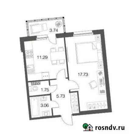 1-комнатная квартира, 39.6 м², 2/4 эт. на продажу в Токсово Токсово