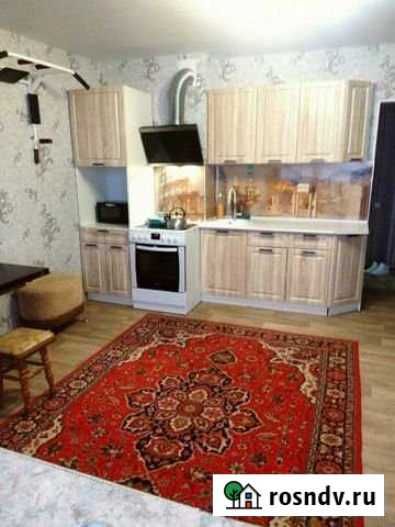 Квартира-студия, 33 м², 3/18 эт. в аренду на длительный срок в Тюмени Тюмень - изображение 1