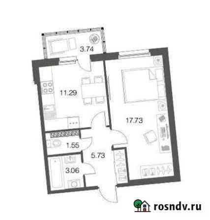 1-комнатная квартира, 39.4 м², 4/4 эт. на продажу в Токсово Токсово