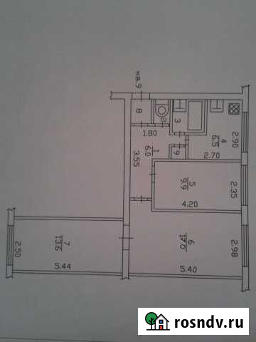 3-комнатная квартира, 58 м², 1/2 эт. на продажу в Панковке Панковка - изображение 1