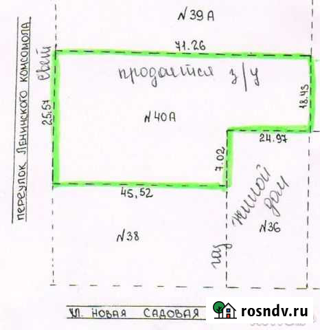 Участок ИЖС 17 сот. на продажу в Ейске Ейск - изображение 1