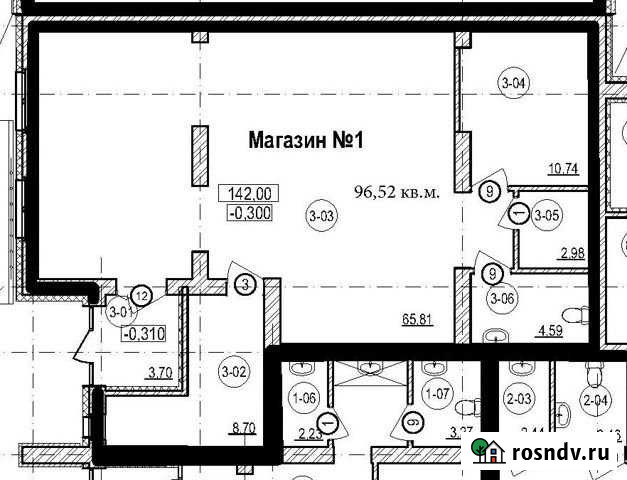 Продается нежилое помещение 96,5 кв.м Уфа - изображение 1