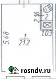 1-комнатная квартира, 23 м², 2/2 эт. на продажу в Мысках Мыски - изображение 1